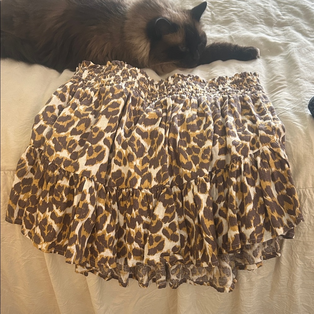 Aerie Animal Print Mini Skirt. Adorable.